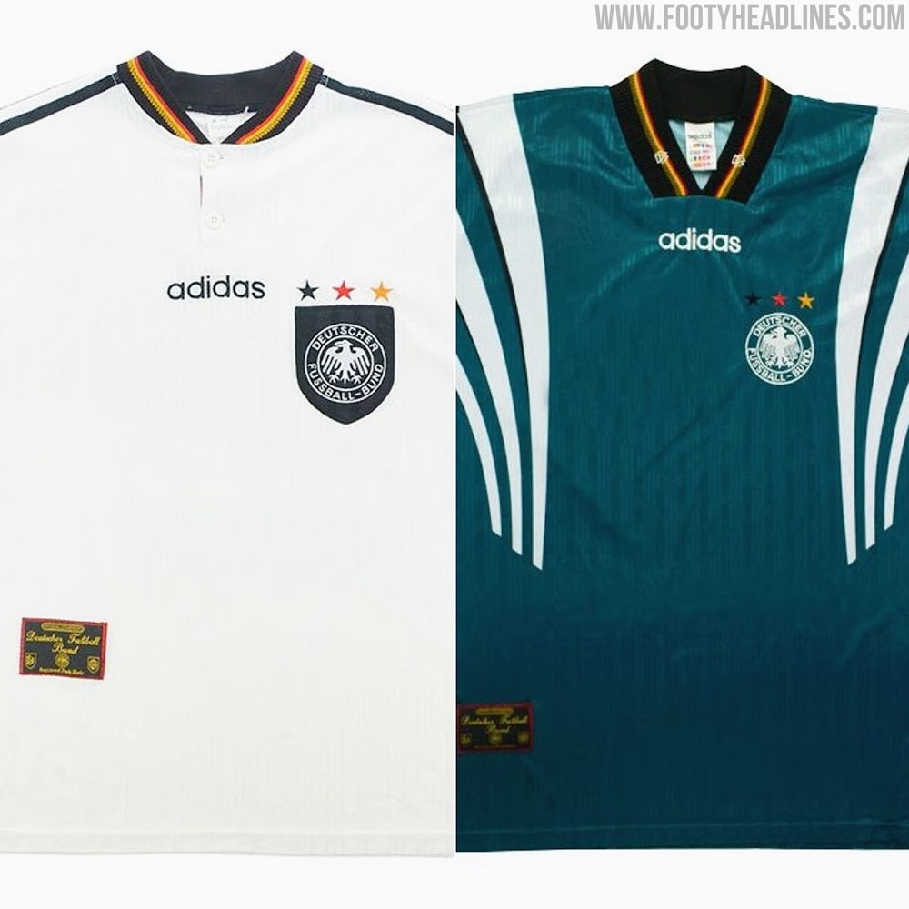 Exclusive Adidas to Release Germany 1996 Home & Away Remake Kits